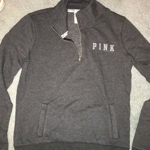 VS PINK quarter zip